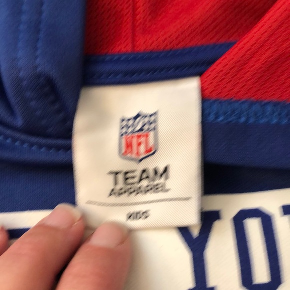 GIANTS! Official NFL Kids Giants hoodie 3T. - Picture 4 of 5